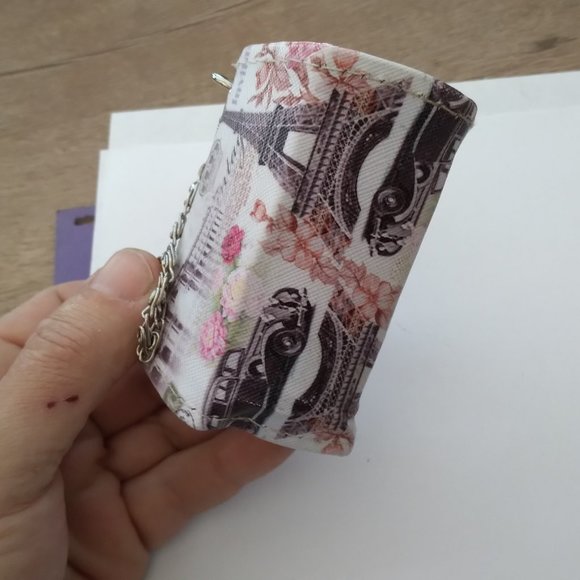 Minature coin purse with french scene - Picture 6 of 7